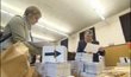 Ouverture des bureaux de vote